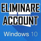 ELIMINARE UN ACCOUNT WINDOWS 10