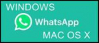 WHATSAPP SU COMPUTER WINDOWS E MAC OS X