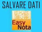 SALVARE DATI EASYNOTA - NOTA ISCRIZIONE A RUOLO